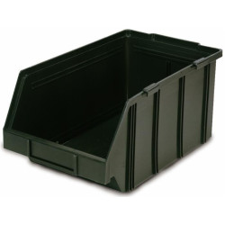 Caja de plástico apilable 104 x 175 x 75 mm (Juego de 10 )