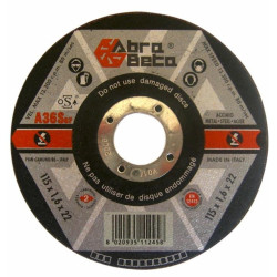 Disco di taglio ø 115x1,6x22 in acciaio inox (set di 5 )