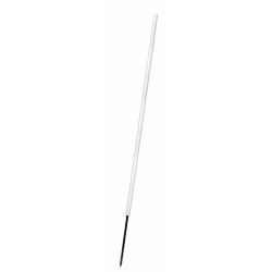 Palo in PVC da 108 cm Ø 19 mm senza vanga (set da 5)