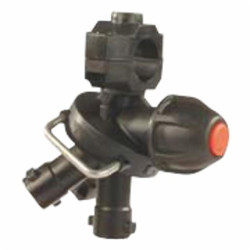 Anti-drip tri-jet nozzle...
