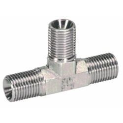 Adaptador T 1/4" Rosca macho