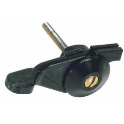 Plastic throttle lever on...