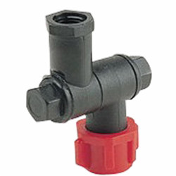 Hinged nozzle holder with...