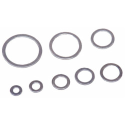 Aluminium-Unterlegscheiben 14X20X1,5 für Hydraulikanschlüsse (Satz mit 100 Stück)