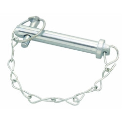 3°-Spitzspindel Ø 19 mit Kette und Clip (2er-Satz)