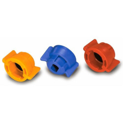 Écrou baïonnette 8 mm porte buse Bleu (Lot de 10)