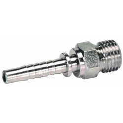 Maschio 24° raccordo metrico 20X1,5 - 3/8" (set di 5)