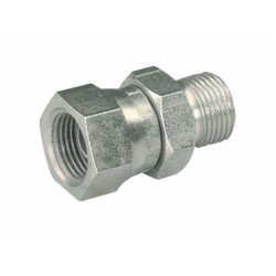 1/4" BSP Adattatore maschio/femmina dritto (set di 2)