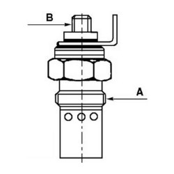 Adaptable glow plug 1854103...