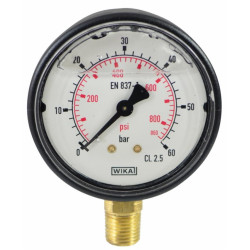 GLYCERINE MANOMETER 0-60 BAR