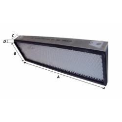 ADAPTABLE ACTIVATED CARBON FILTER MASSEY FERGUSON