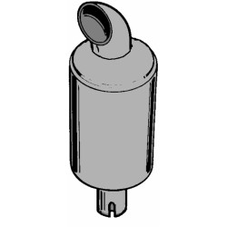 SILENCIEUX ADAPTABLE Ø 55 H  400