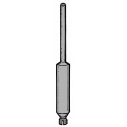 ADAPTABLE SILENCER Ø 55 H 1070