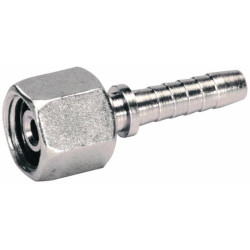 24°-BUCHSE METRISCH 14X1,5 - 1/4"
