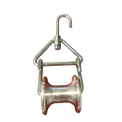 puleggia a massetto apribile puleggia in ALU passaggio 50 mm