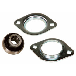 OVAL SHEET METAL BEARING BEARING Ø 17