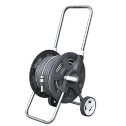 Hose reel kit with 1/2" WHITE LINE hose 20m, 30m or 50m