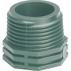 Screw-on PVC reduction Male...