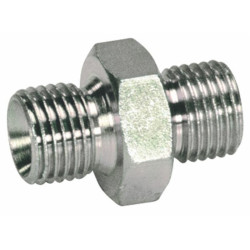 GIUNZIONE DI COLLEGAMENTO M-M 3/8"-16X1,5 A 24°