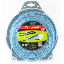 Fil nylon Tri-twist section...