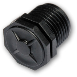 3/4" (20/27) Male Threaded Polypropylene End Plug (Set of 10)