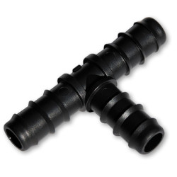 T annelé polypropylène pour tuyau Ø 16 mm (Lot de 10)