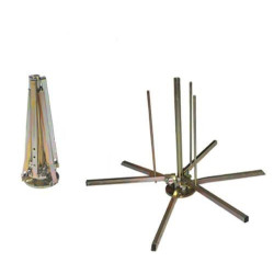 Desenrollador de corona / tambor 80 kg plegable + bolsa de transporte
