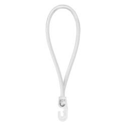 White elastic loop...