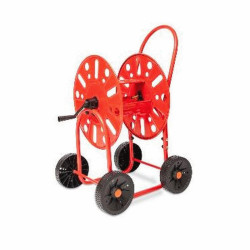 Steel hose reels 4 wheels...