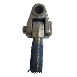 Hinged clevis Ø 28 thread...