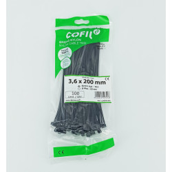 COLLIER NYLON 3.6mm x 200mm...