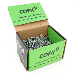 Box of 200 metal anchor...
