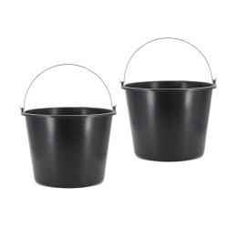 Set aus 2 schwarzen 20L...