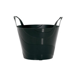 Billy" soft basket black 30L