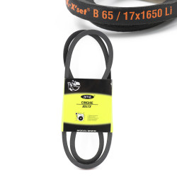 Courroie Trapézoïdale Lisse B65 1650 MM - 17x1650 Li