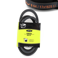 Courroie Trapézoïdale Lisse B64 1625 MM - 17x1625 Li