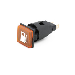 Voyant témoin lumineux réserve carburant carré jaune – Ø20 mm