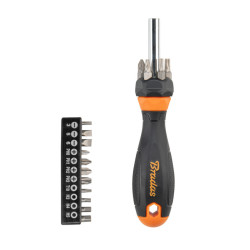 Tournevis avec Embouts Interchangeables – Set 17 pièces en Acier CRV