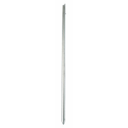 Zinc-plated ground stake...