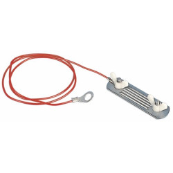 Connector for fence tapes -...