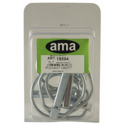 Goupille clips poire ø 6...