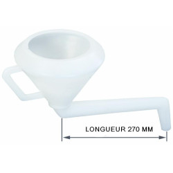 Rigid curved funnel 270 mm...