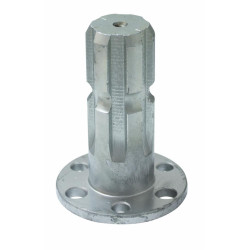 SHAFT WITH DRILLED FLANGE FOR PUMPS