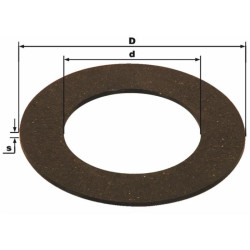 DISQUE A FRICTION 148X85.5X3.5