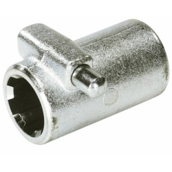 ENCHUFE ACANALADO 13/8 Z6 L: 130 CON ÉMBOLO"